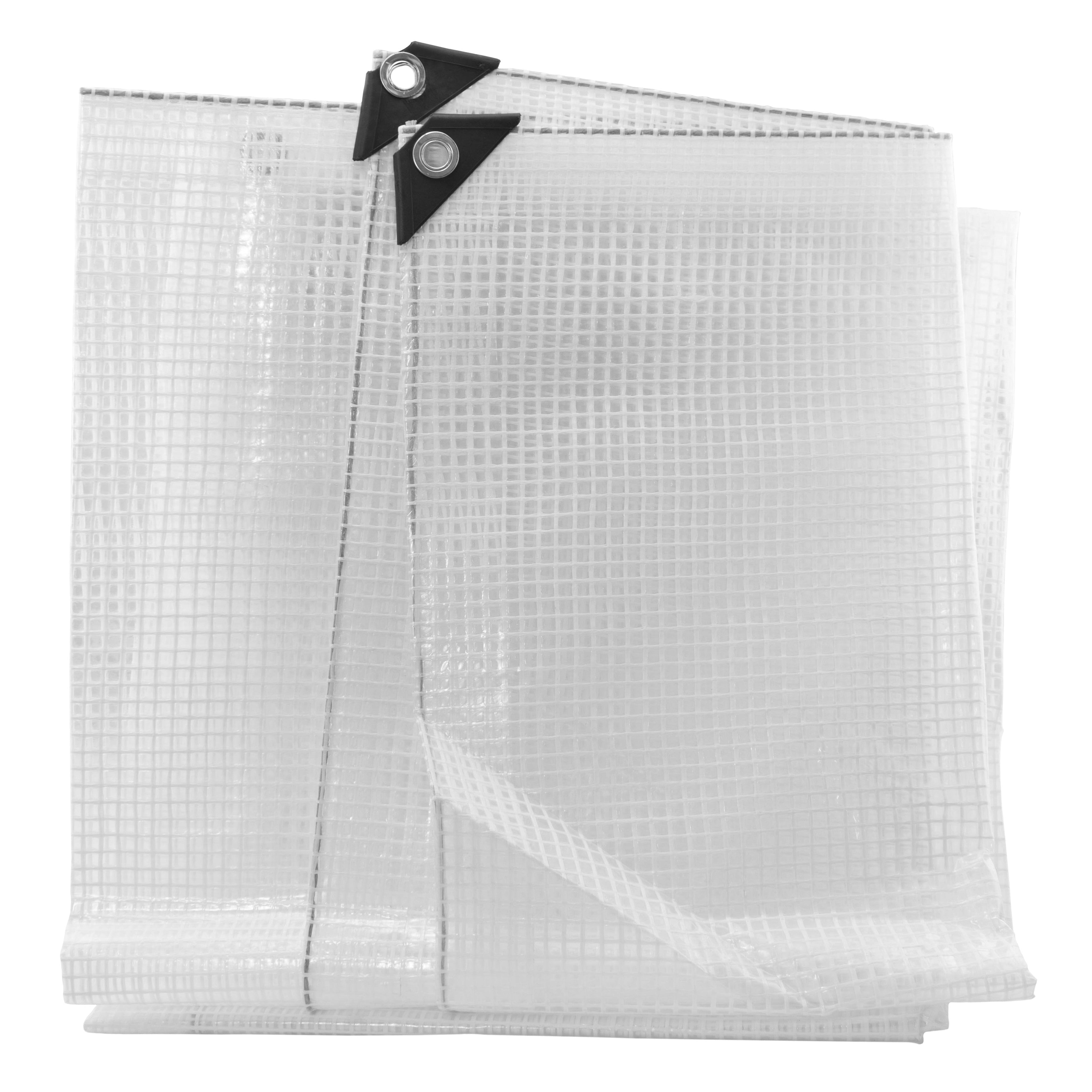 Clear XL-Grade Tarpaulin 6m x 10m